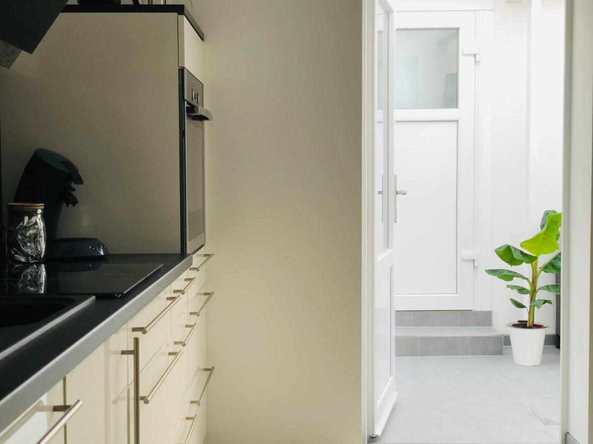 Altstadthus-Gemuetliches Ferienhaus Mit Gaertchen Friedrichstadt Luaran gambar
